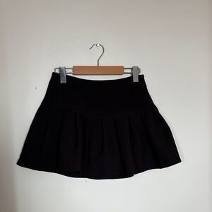 Streetwear Society Black Mini Skort